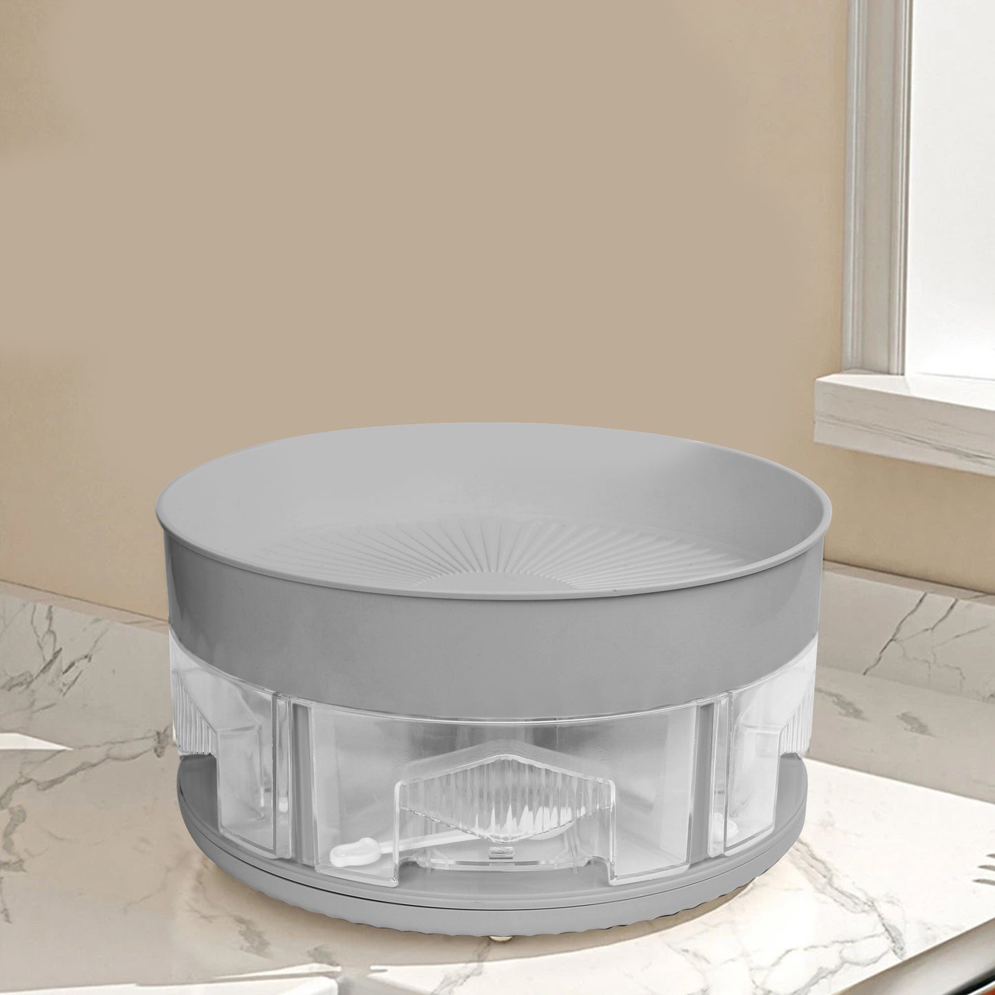 Grey Spice Box