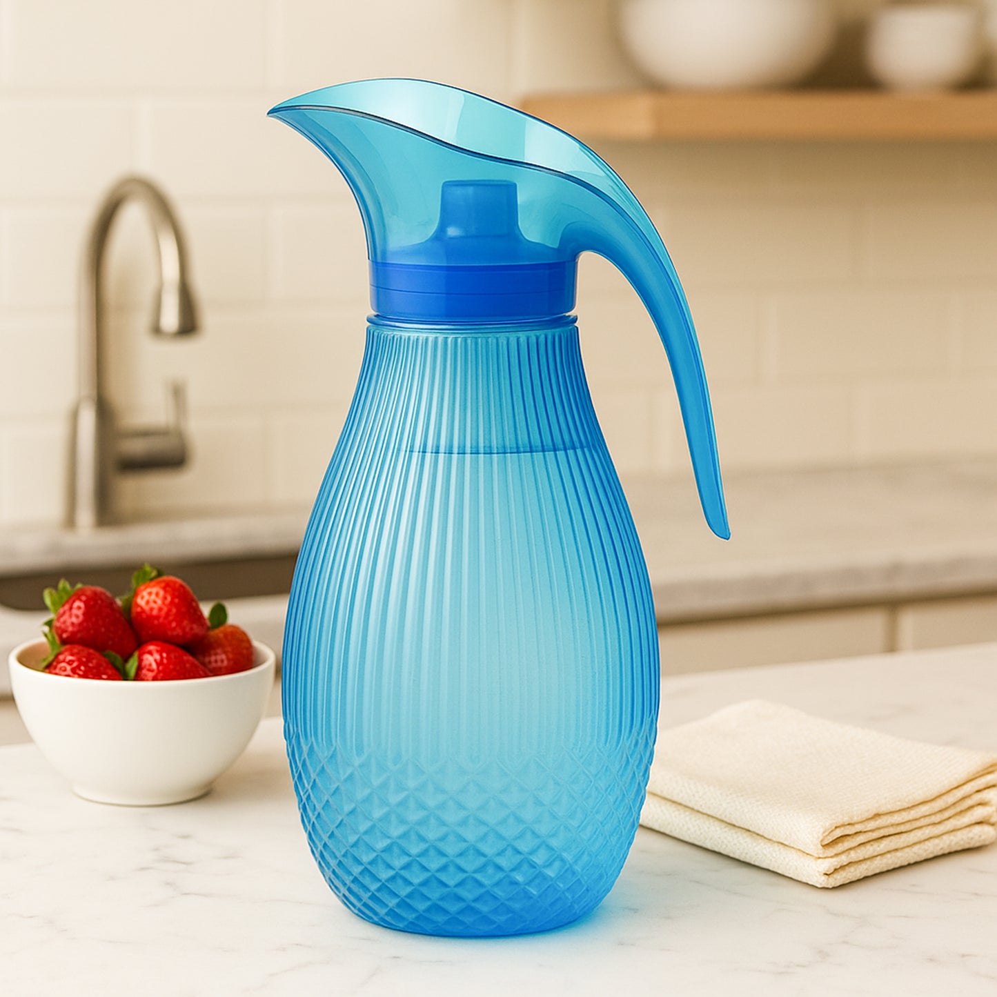 Blue Pineapple Plastic Jug 1.5L
