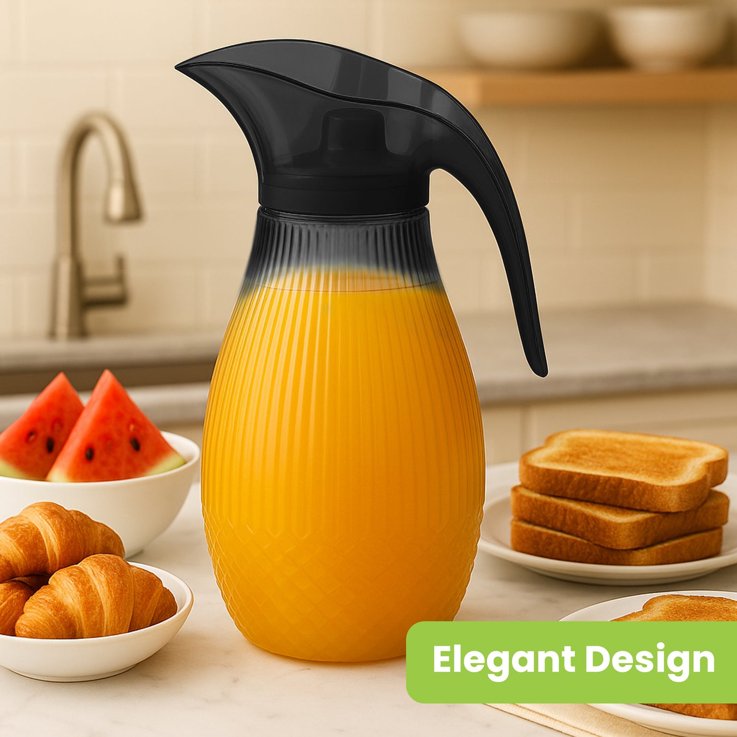 Black Pineapple Plastic Jug 1.5L