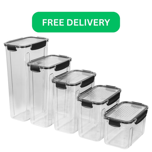 The Complete 5-in-1 Airtight Storage Containers