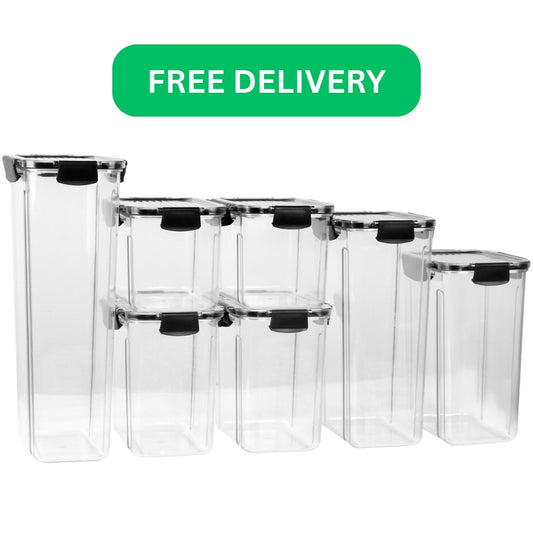 The Complete 7-in-1 Airtight Storage Containers