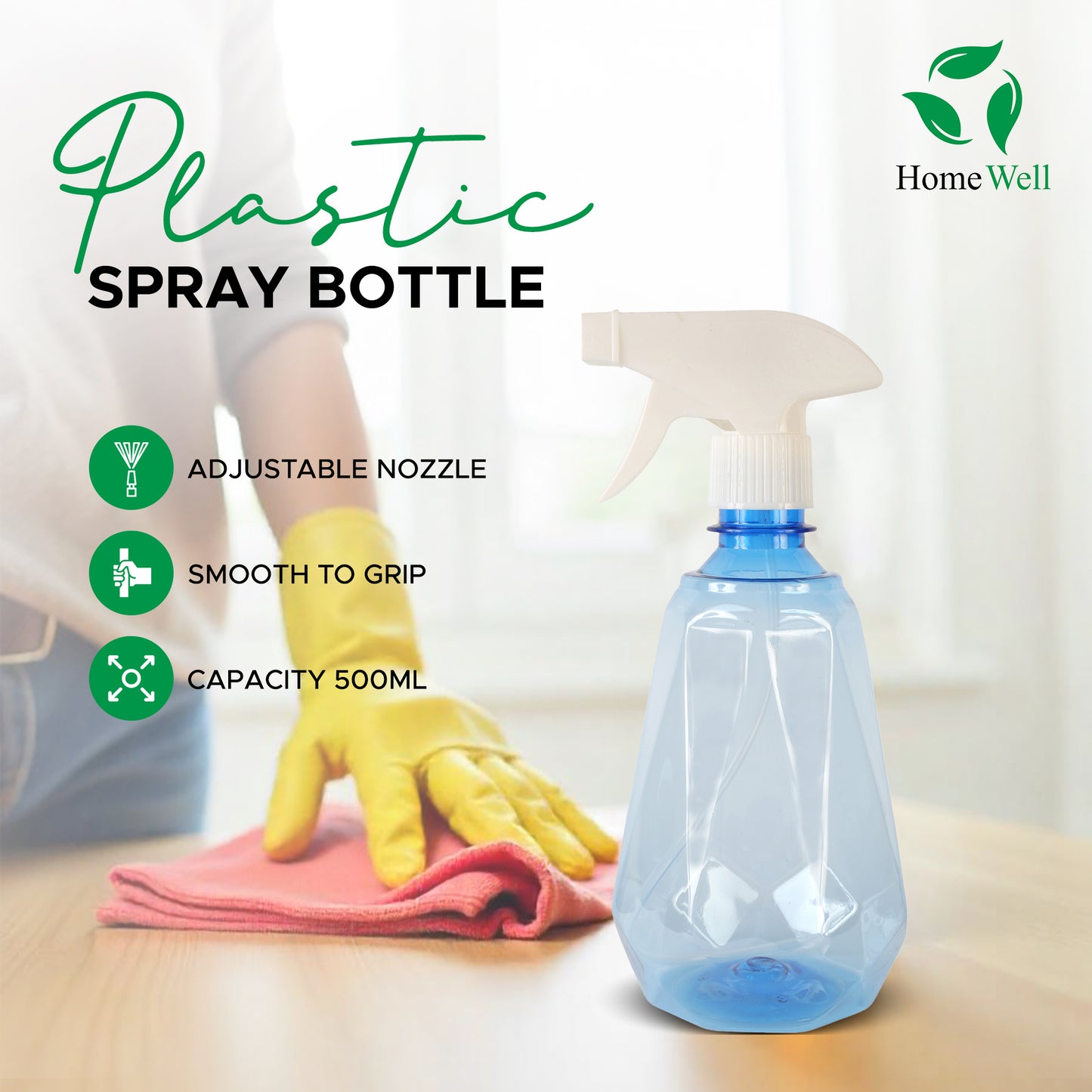 500ml Spray Bottle Blue