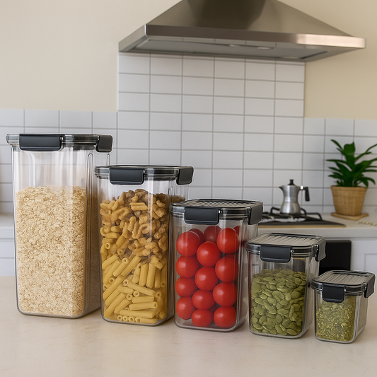 The Complete 5-in-1 Airtight Storage Containers