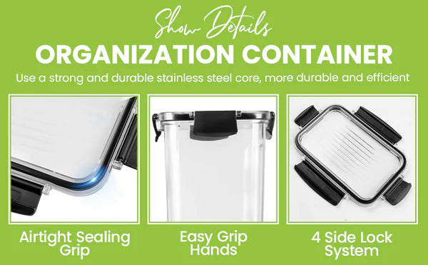The Complete 5-in-1 Airtight Storage Containers