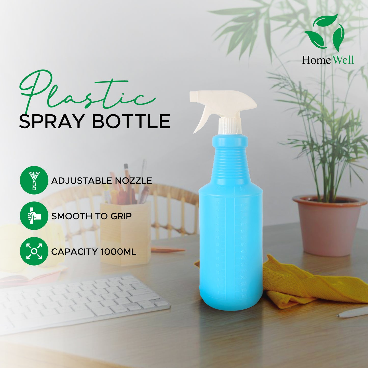 1000ml Spray Bottle Blue