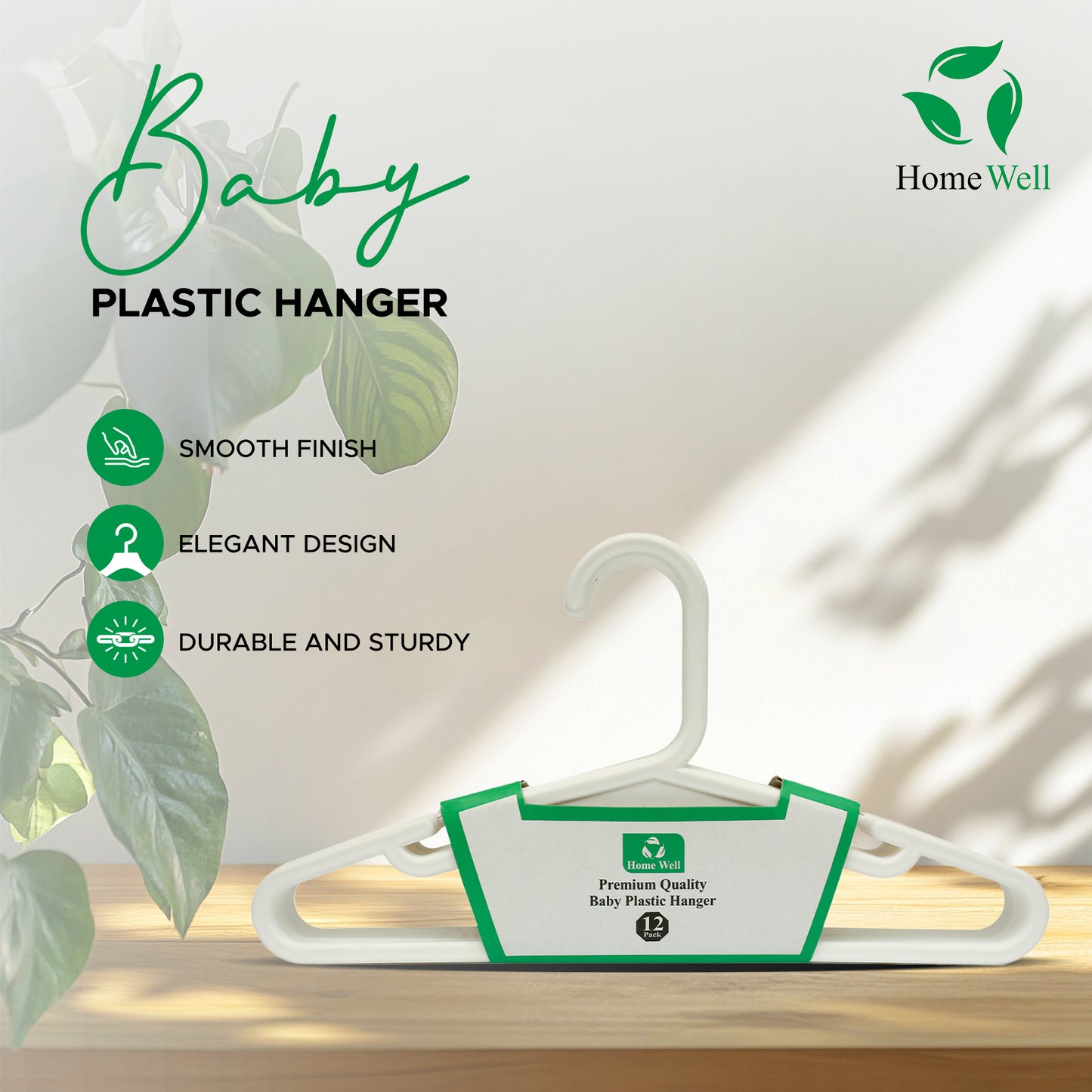 Baby Hangers Pack of 12