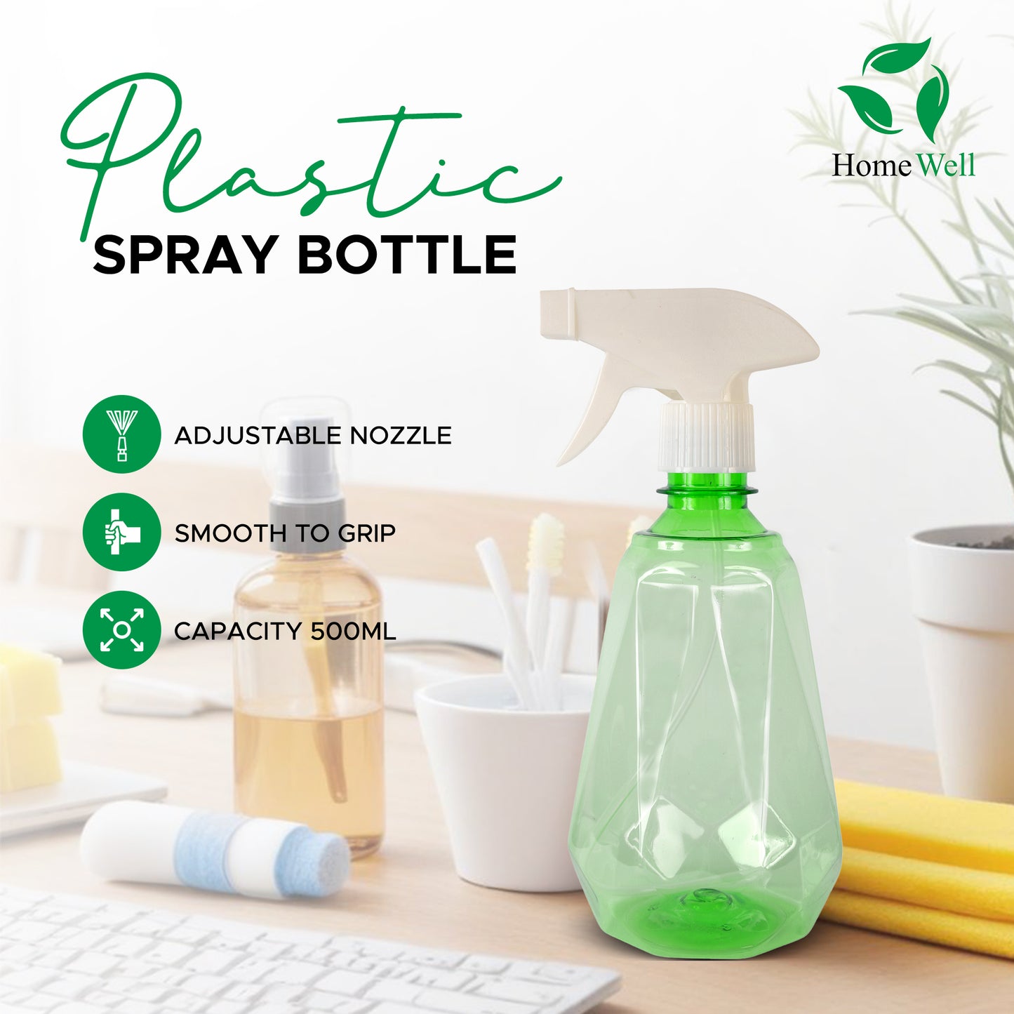 500ml Spray Bottle Green