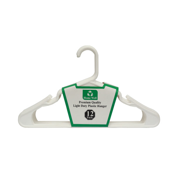 Light Duty Hangers Pack of 12