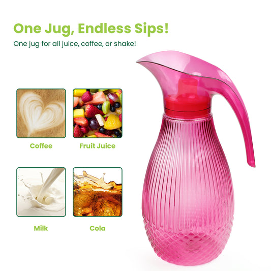 Pink Pineapple Plastic Jug 1.5L
