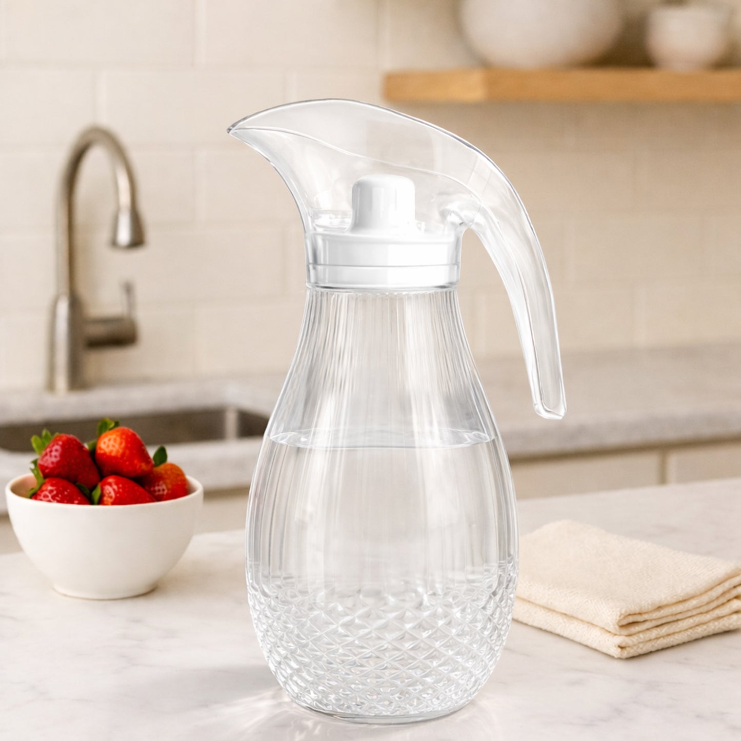 Transparent Pineapple Plastic Jug 1.5L