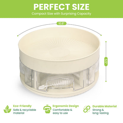 Cream Spice Box