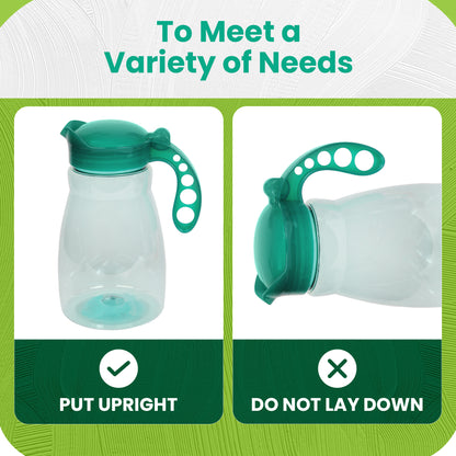 Green 1.5L Citrus jug with handle