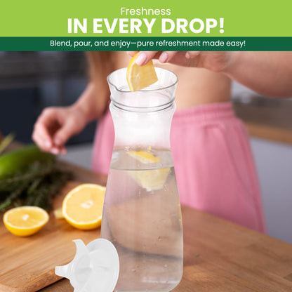 Table Top Fridge bottle 1.2 Ltr (Transparent)