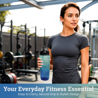 Fusion Sports Bottle 700 ml (Green + Blue)