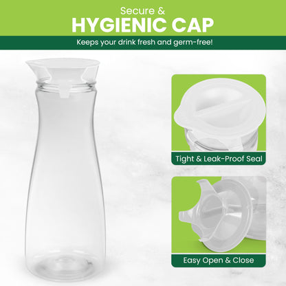 Table Top Fridge bottle 1.2 Ltr (Transparent)