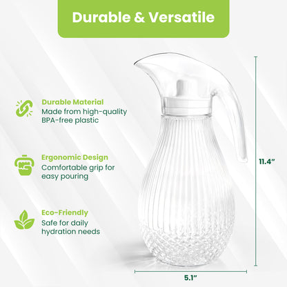 Transparent Pineapple Plastic Jug 1.5L