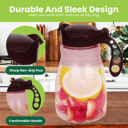 Brown 1.5L Citrus jug with handle