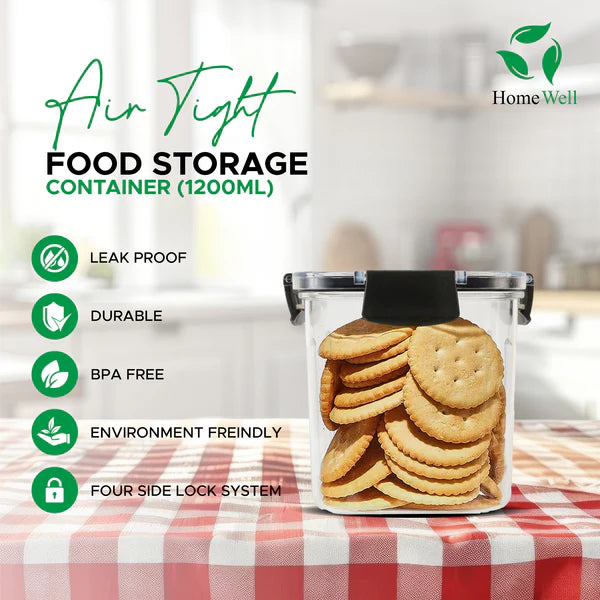The Complete 5-in-1 Airtight Storage Containers