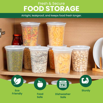 32oz Clear Deli Container Pack of 5