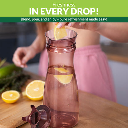 Table Top Fridge bottle 1.2 Ltr (Purple)