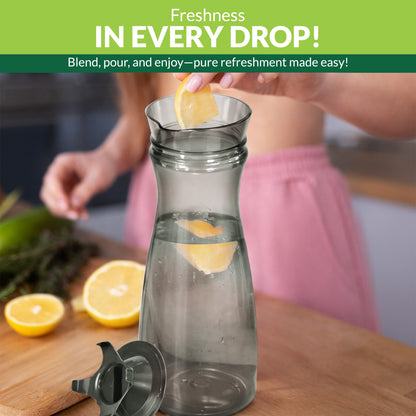 Table Top Fridge bottle 1.2 Ltr (Grey)