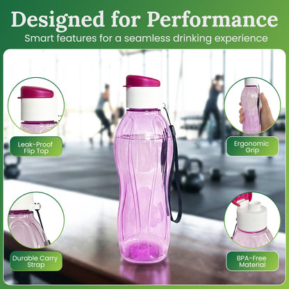 Aqua Fresh Bottle 1 Ltr (Pink)