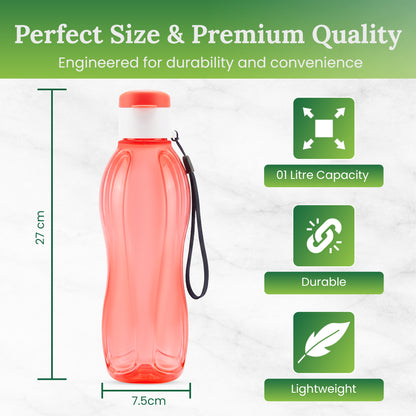 Aqua Fresh Bottle 1 Ltr (Orange)