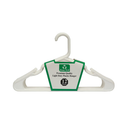 Light Duty Hangers Pack of 12